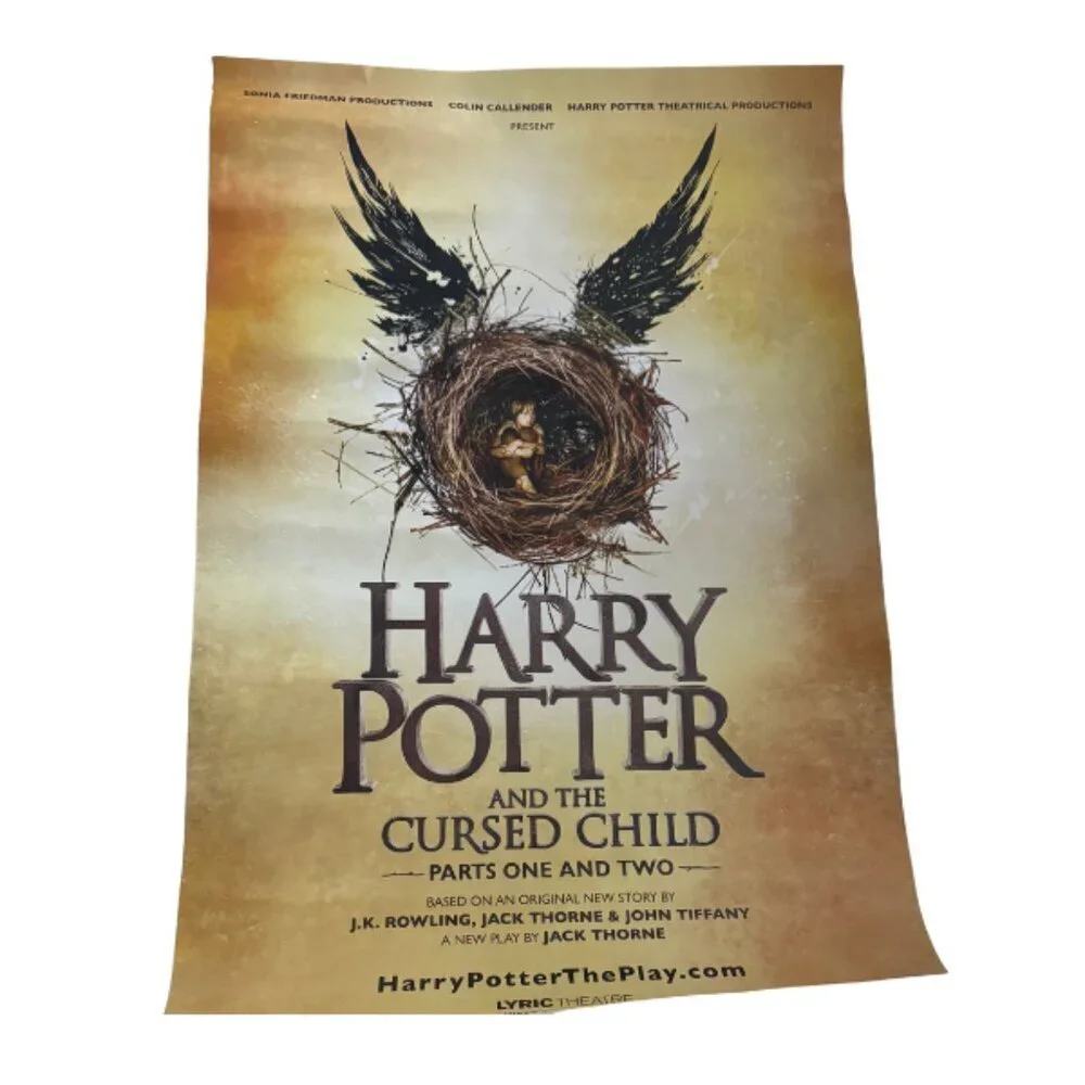 Harry Potter Cursed Child Theatre Souvenir Poster 14” x 22” Collectors Poster